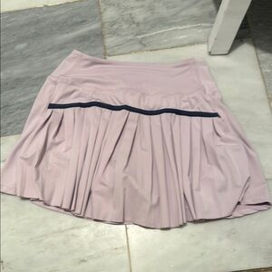 Pleated Pink Skirt